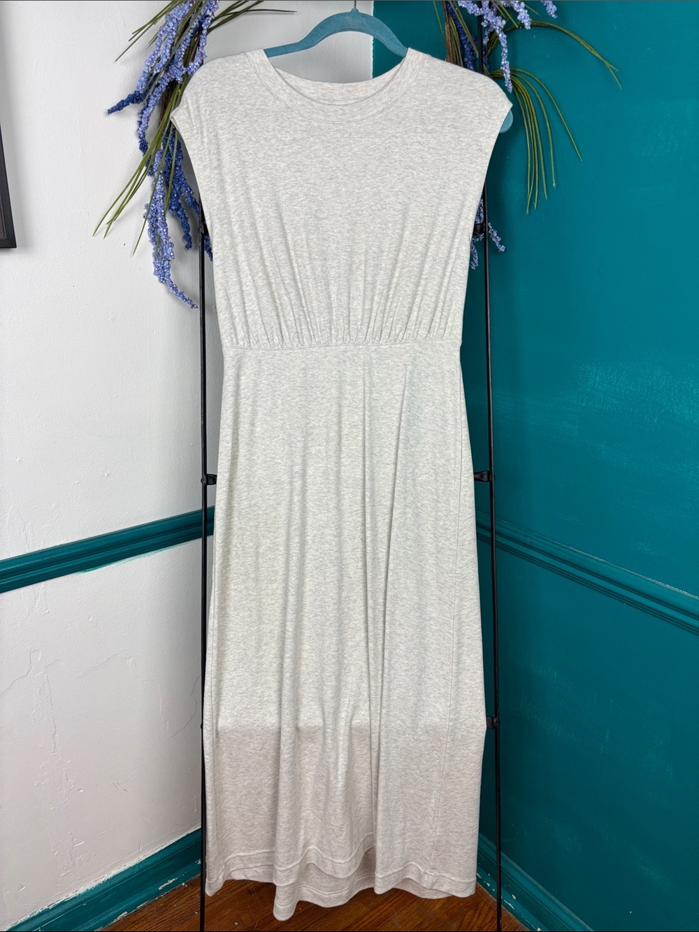 Women’s Light Heather Gray Maxi Dress